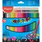 Maped Color Peps Triangular Colored Pencils, Assorted, 48 Count, PK2 832048ZV - alternate 2